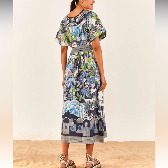 Farm Rio Graphic Rio Maxi Dress - Picture 4 of 16